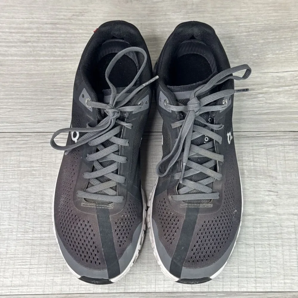 ON Cloudflow Running Trainer Shoes Men's 7.5 Athletic Trainer Black Asphalt - Picture 6 of 8